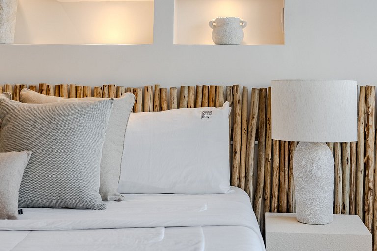 Estudio Estilo Playa con Bañera y Vista | Centro SP
