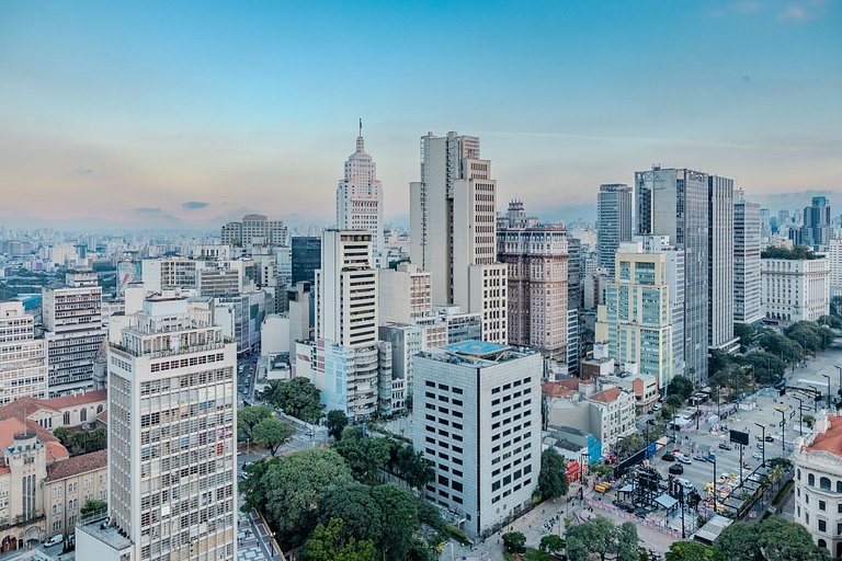 Jeri Sampa Spa: banheira e vista no 37º andar