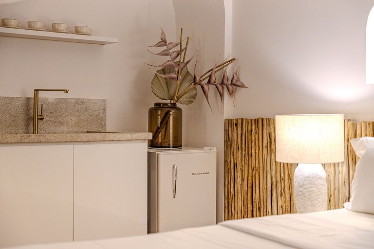 Estudio Estilo Playa con Bañera y Vista | Centro SP