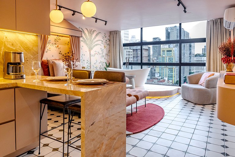 Mirante Pink Spa: View from the 22nd floor