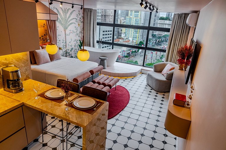 Mirante Pink Spa: View from the 22nd floor