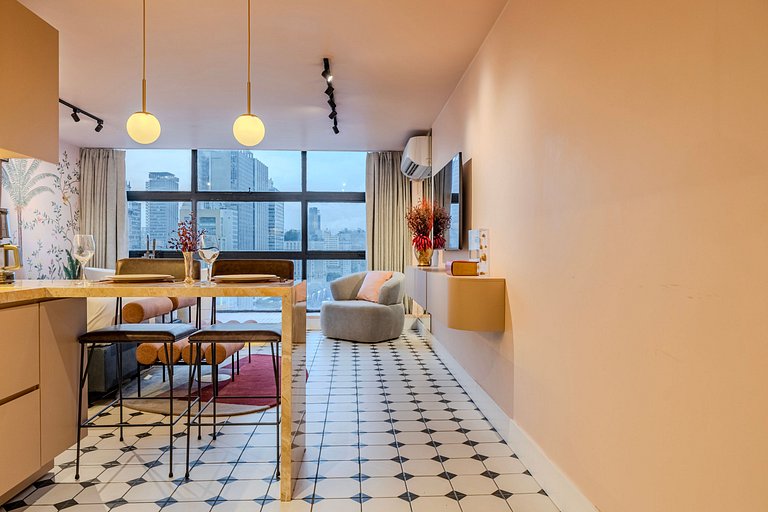 Mirante Pink Spa: View from the 22nd floor