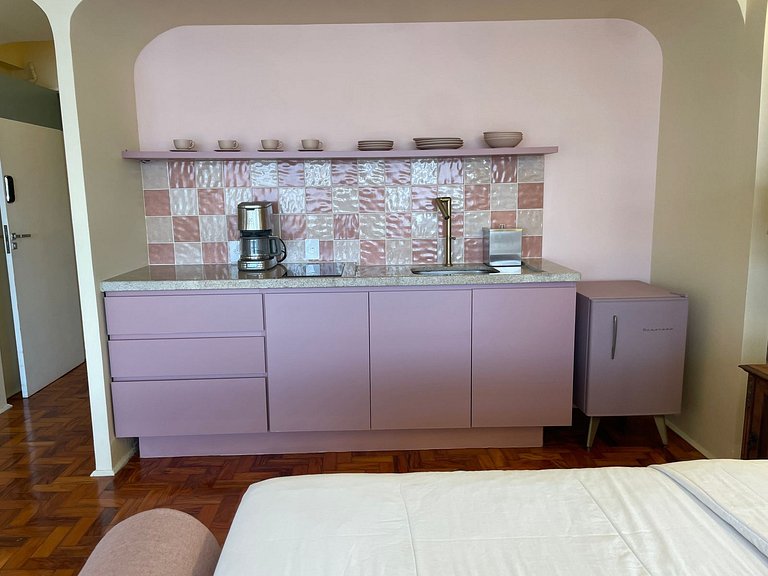 Flamingo Sampa Spa: view and bathtub