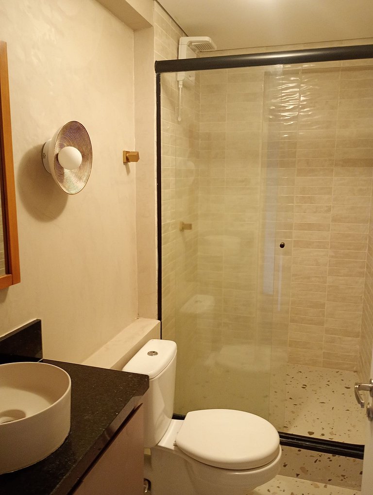 Japan House SampaSpa: bathtub and view on the 37th