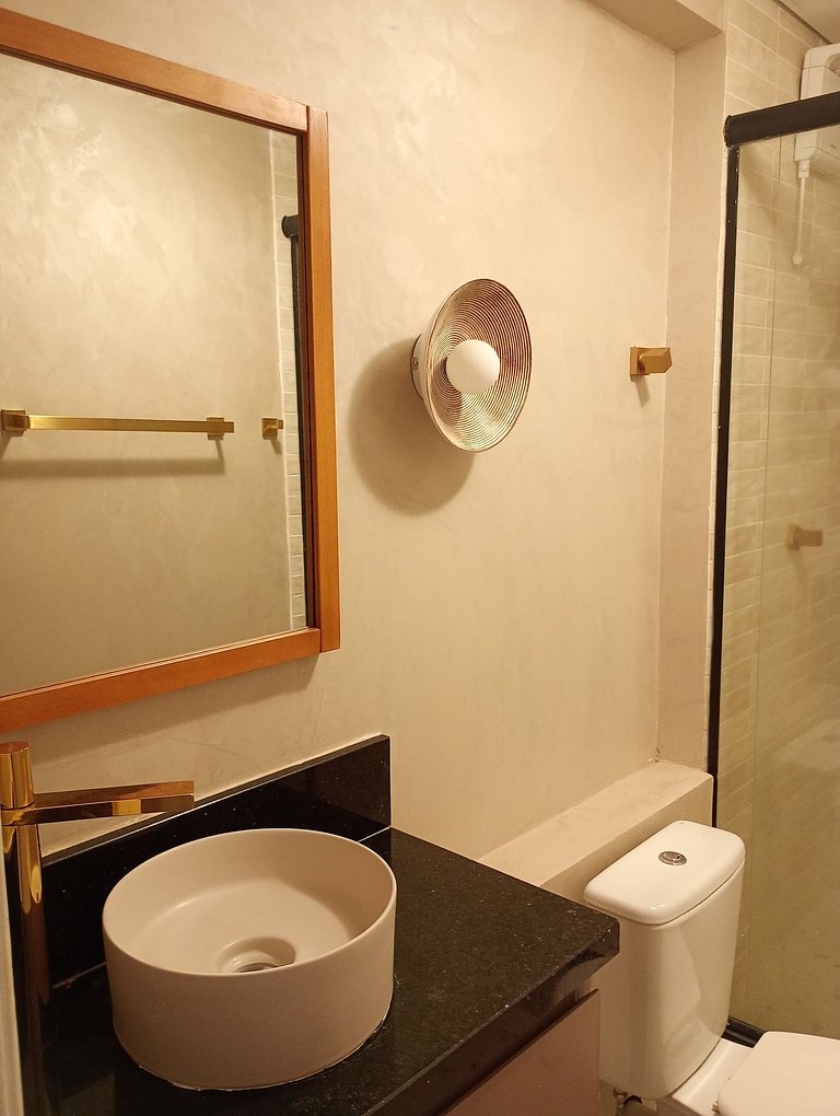 Japan House SampaSpa: bathtub and view on the 37th