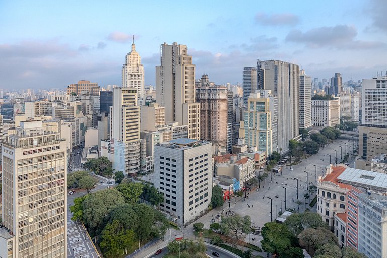 Cisne SampaSky: Vista com banheira do 37º andar