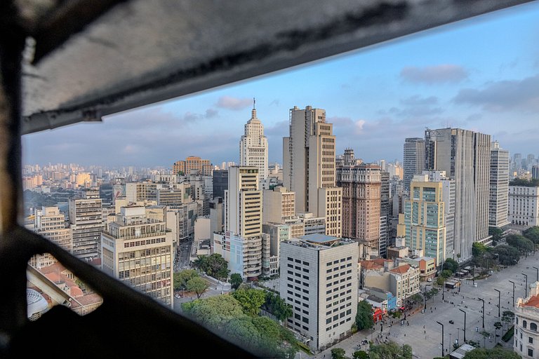 Cisne SampaSky: Vista com banheira do 37º andar