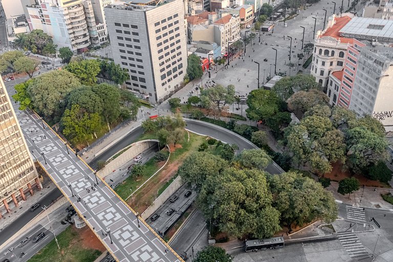Cisne SampaSky: Vista com banheira do 37º andar