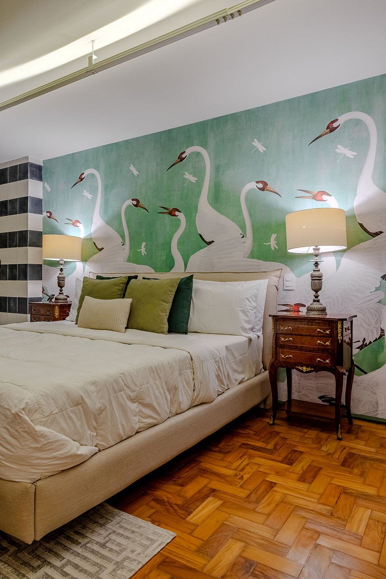 Estudio para Parejas con Bañera y Vista | Centro SP