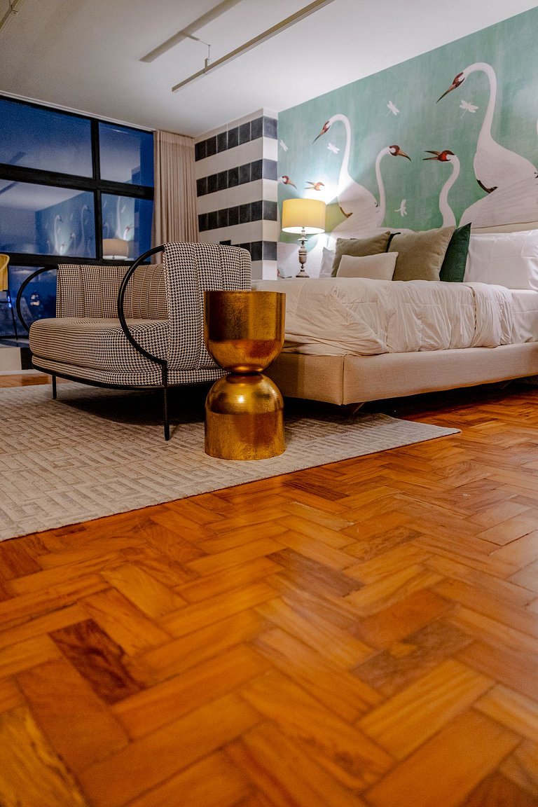 Estudio para Parejas con Bañera y Vista | Centro SP