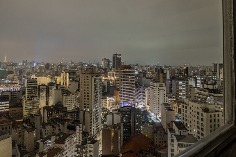 Cisne SampaSky: Vista com banheira do 37º andar