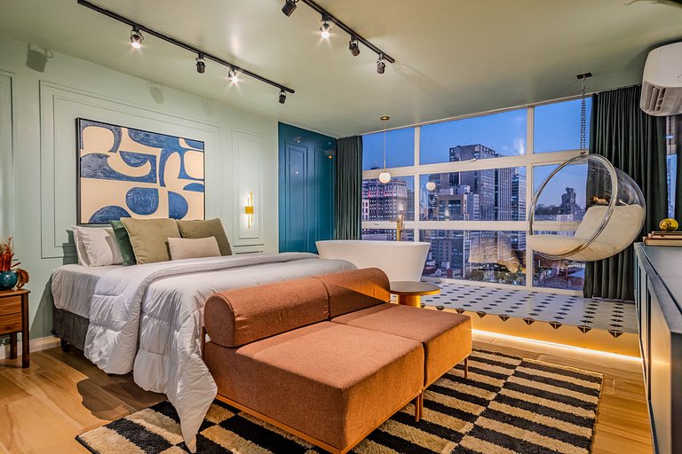 La vie em Sampa: Bathtub on the 23rd Floor