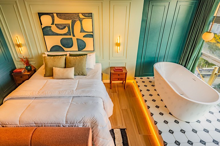 La vie em Sampa: Bathtub on the 23rd Floor