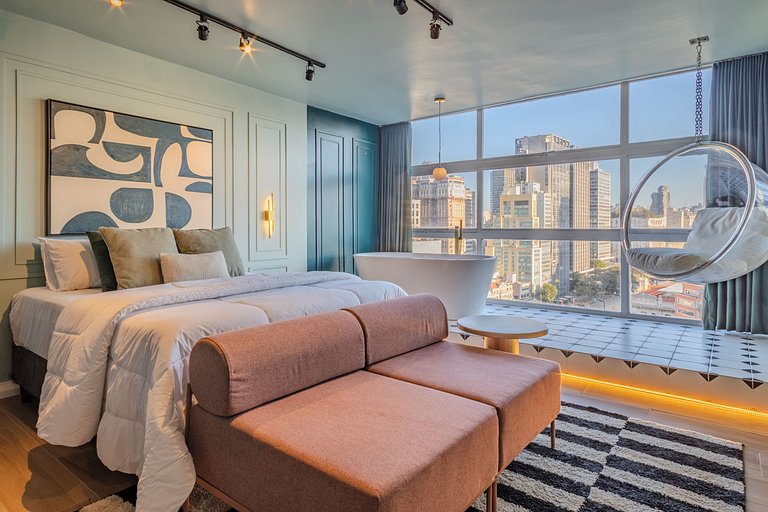La vie em Sampa: Bathtub on the 23rd Floor