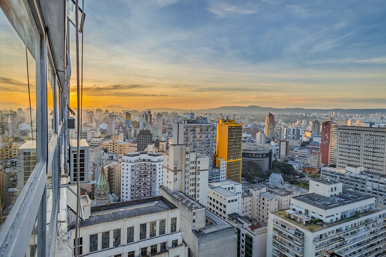Flamingo Sampa Spa: vista e banheira