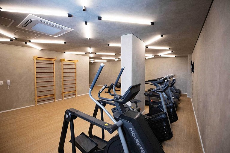 1 quarto com AC e estrutura top em Pinheiros