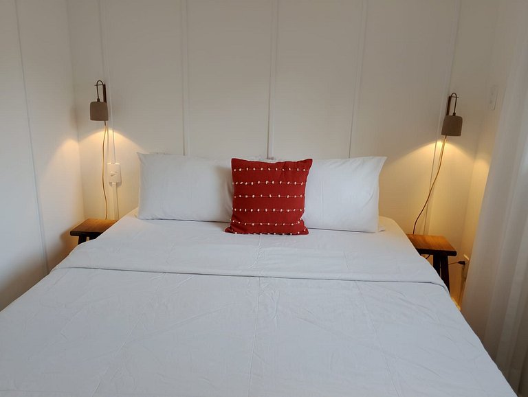 1 quarto com AC e estrutura top em Pinheiros