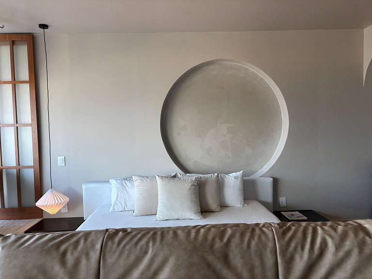 Japan House SampaSpa: bathtub and view on the 37th