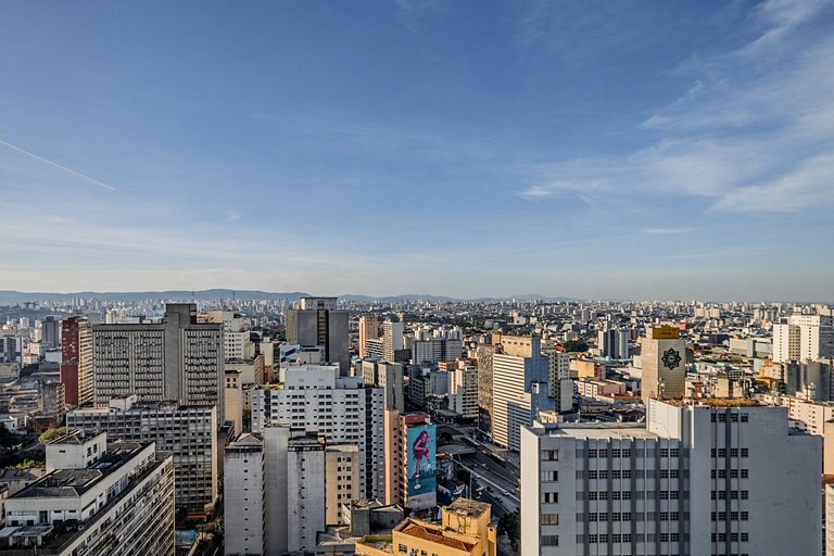 Flamingo Sampa Spa: vista e banheira
