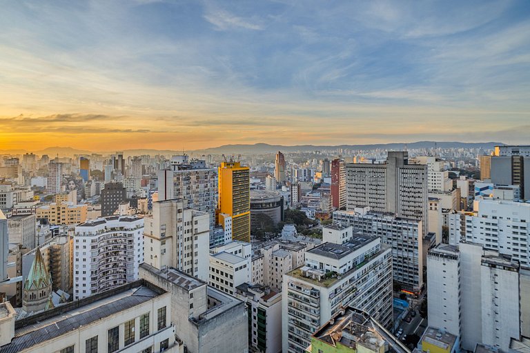 Flamingo Sampa Spa: vista e banheira