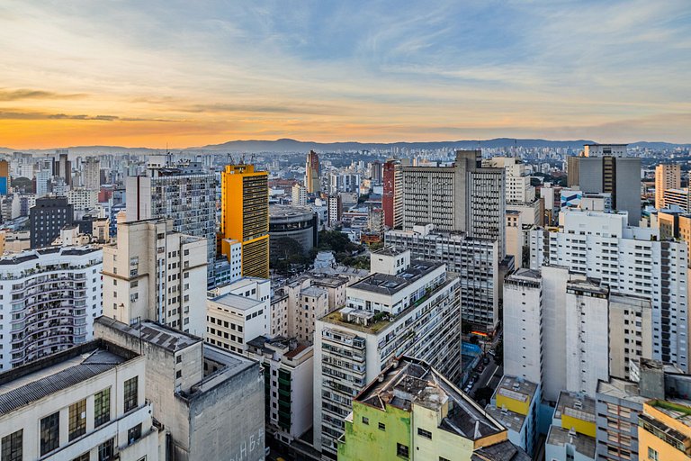 Flamingo Sampa Spa: vista e banheira