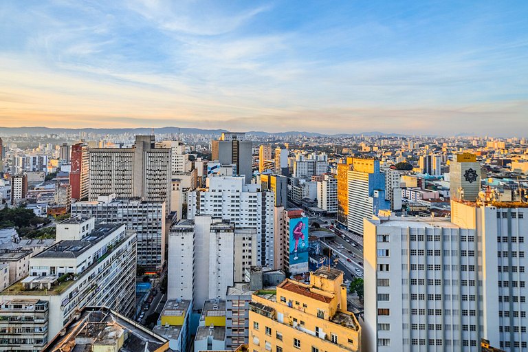 Flamingo Sampa Spa: vista e banheira