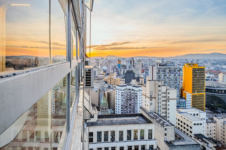 Flamingo Sampa Spa: view and bathtub
