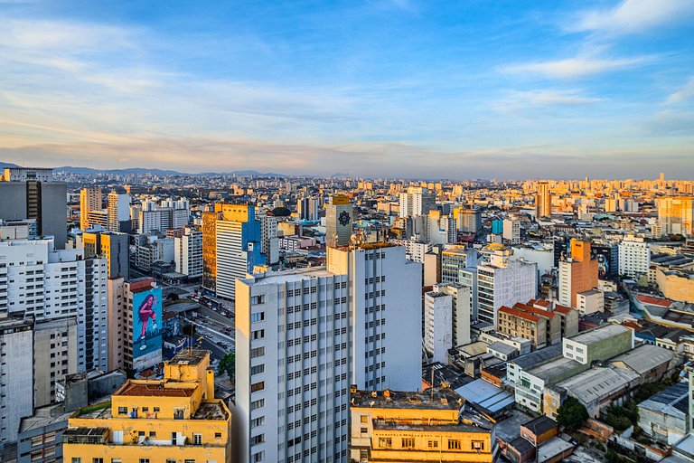 Flamingo Sampa Spa: vista e banheira