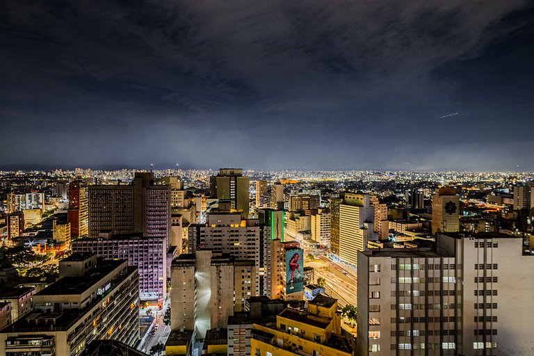 Flamingo Sampa Spa: vista e banheira
