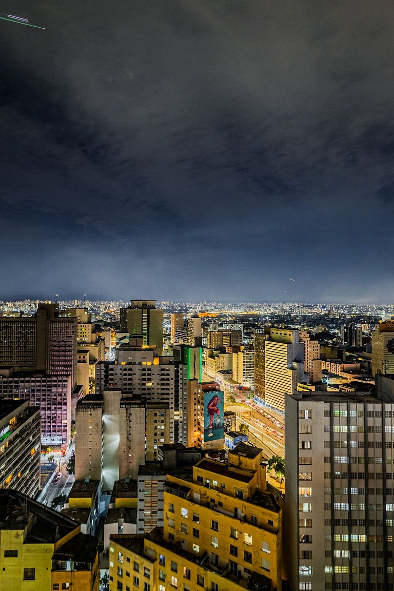 Flamingo Sampa Spa: vista e banheira