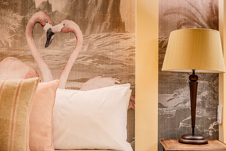 Flamingo Sampa Spa: vista e banheira