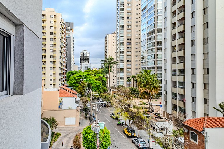 1BR w/ AC & top amenities in Pinheiros