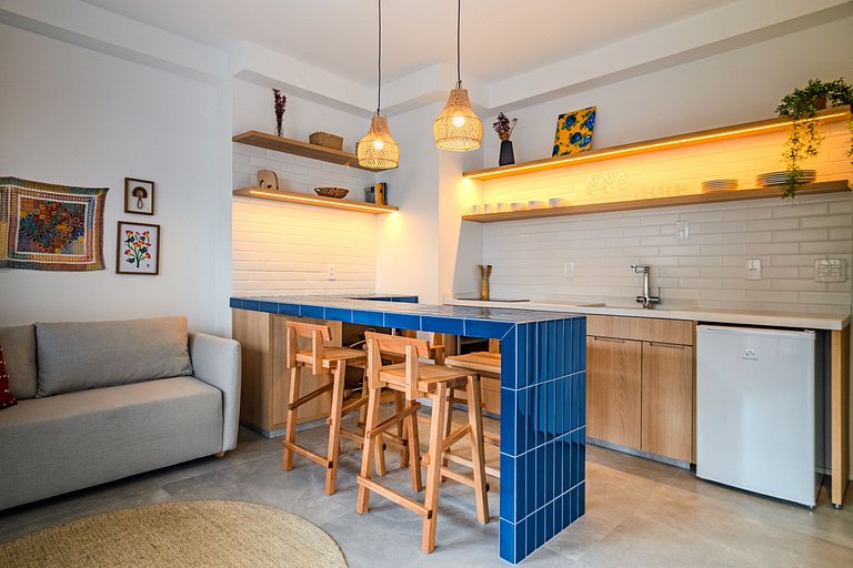 1BR w/ AC & top amenities in Pinheiros