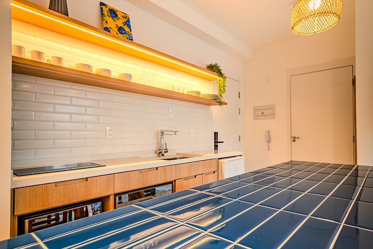 1BR w/ AC & top amenities in Pinheiros