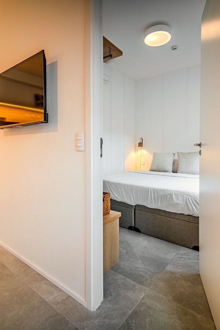 1BR w/ AC & top amenities in Pinheiros