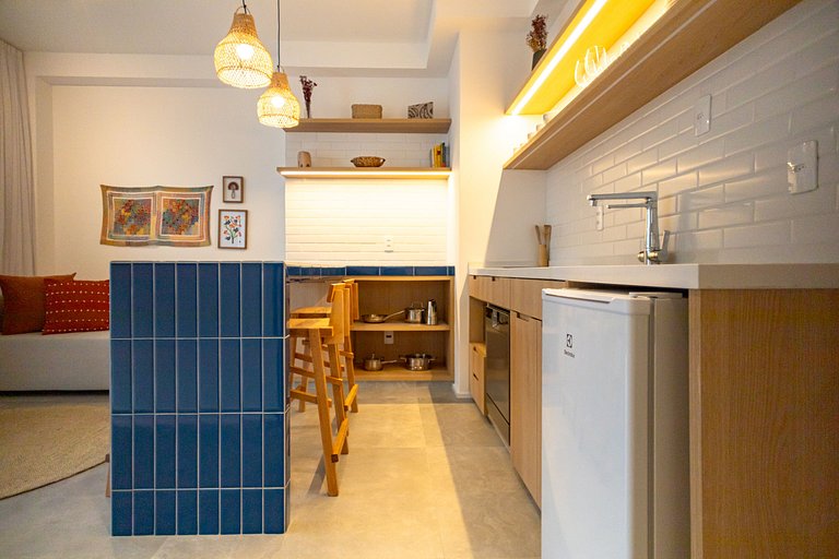 1BR w/ AC & top amenities in Pinheiros