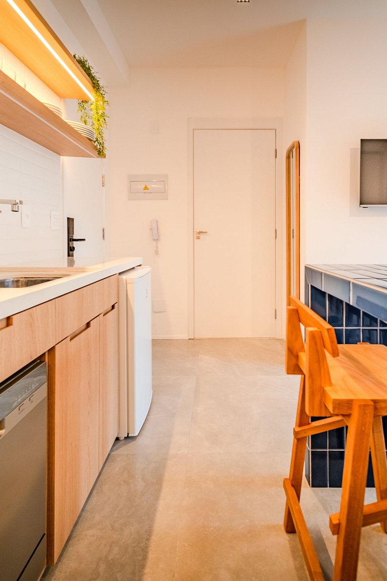 1BR w/ AC & top amenities in Pinheiros