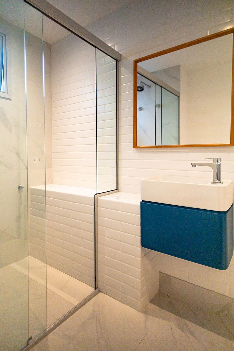 1BR w/ AC & top amenities in Pinheiros