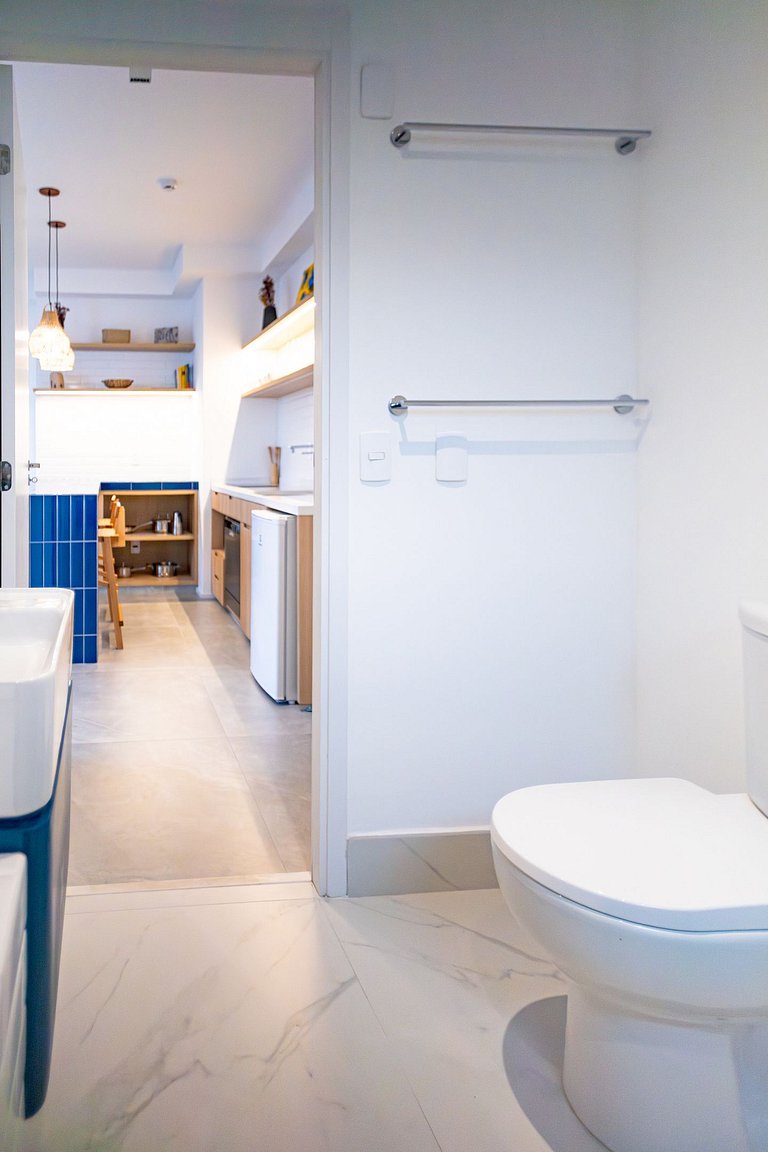 1BR w/ AC & top amenities in Pinheiros