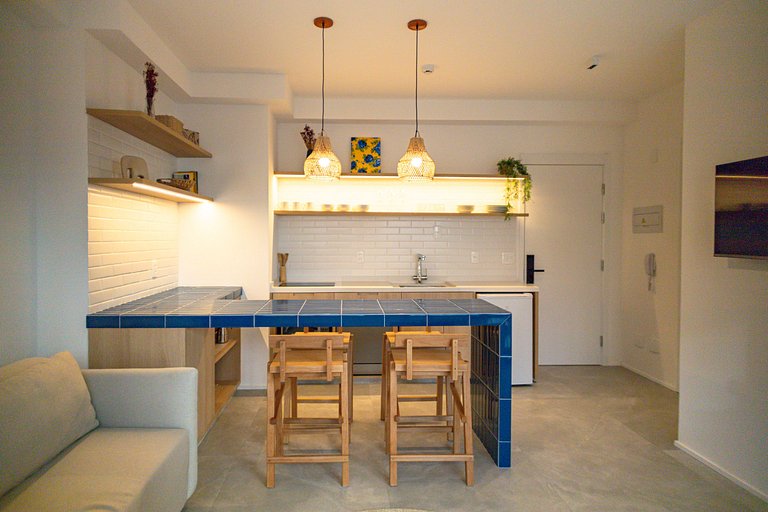 1BR w/ AC & top amenities in Pinheiros