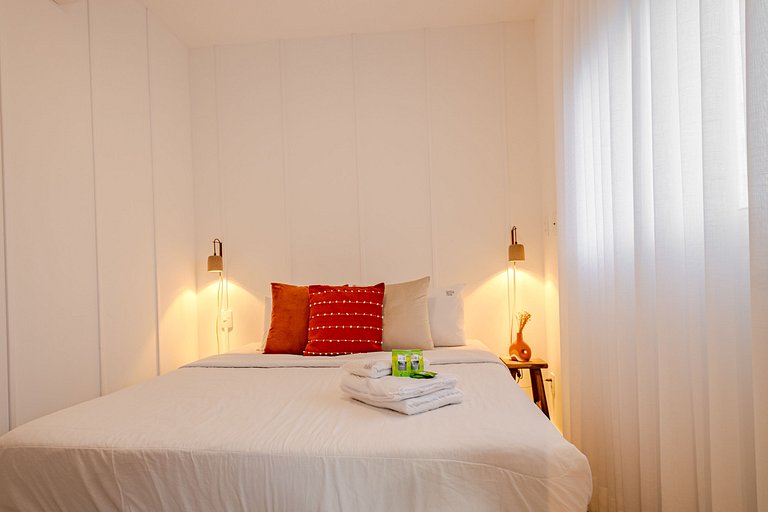 1BR w/ AC & top amenities in Pinheiros