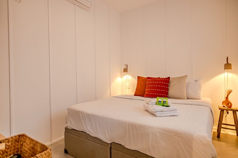 1BR w/ AC & top amenities in Pinheiros