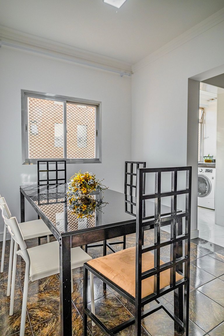 2 quartos na Tabapuã – Prático e aconchegante