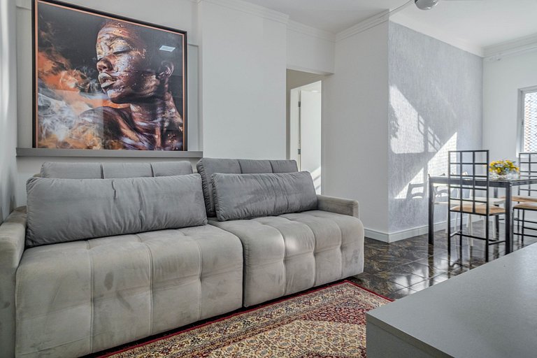 2 quartos na Tabapuã – Prático e aconchegante