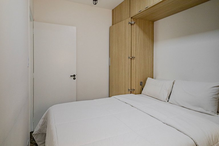 2 quartos na Tabapuã – Prático e aconchegante