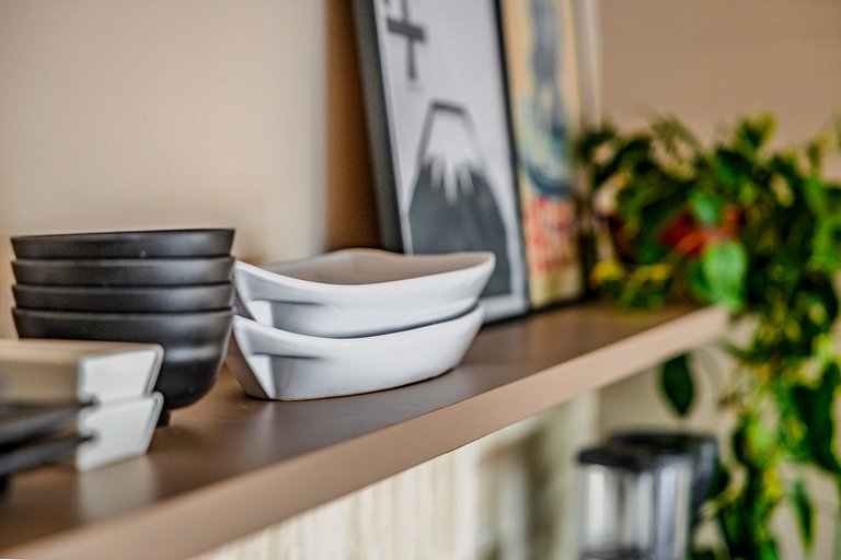 Japan House SampaSpa: bathtub and view on the 37th