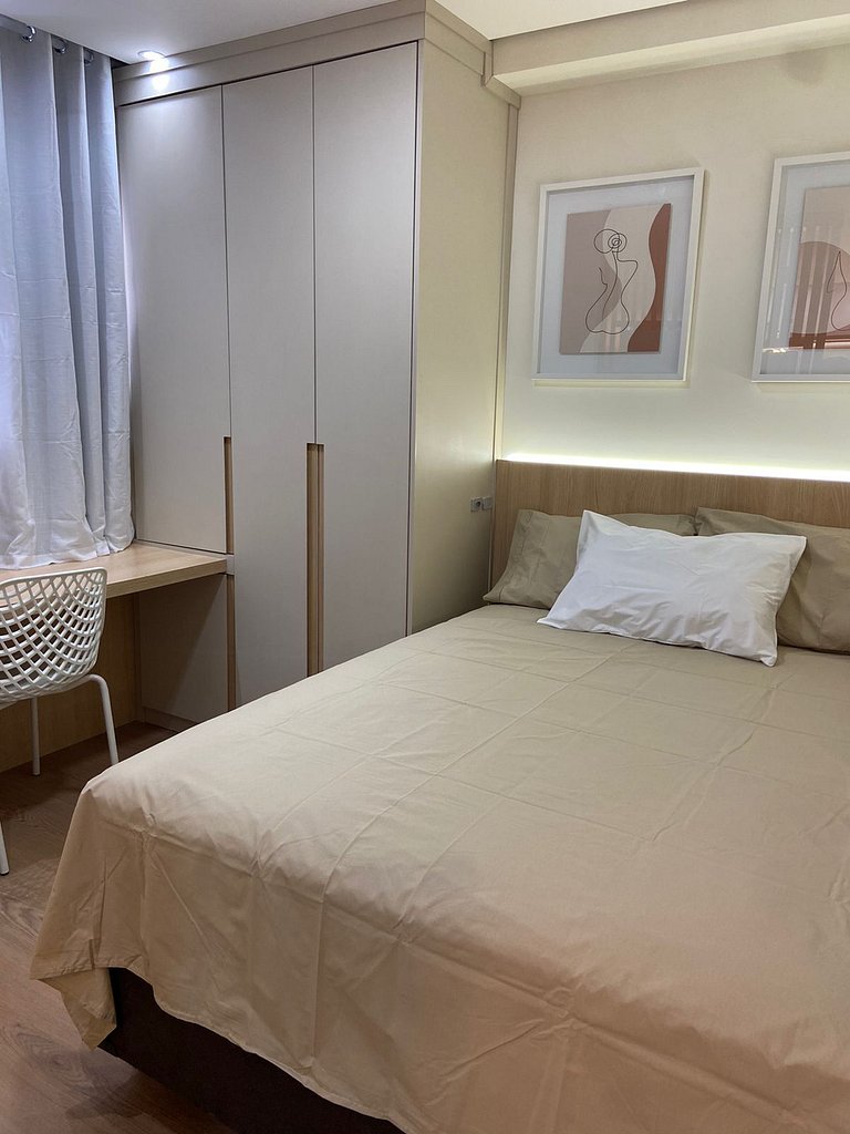 New studio with pool & gym in Butantã