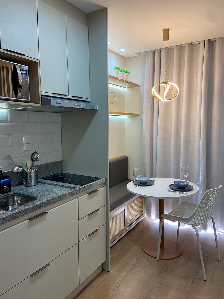 New studio with pool & gym in Butantã