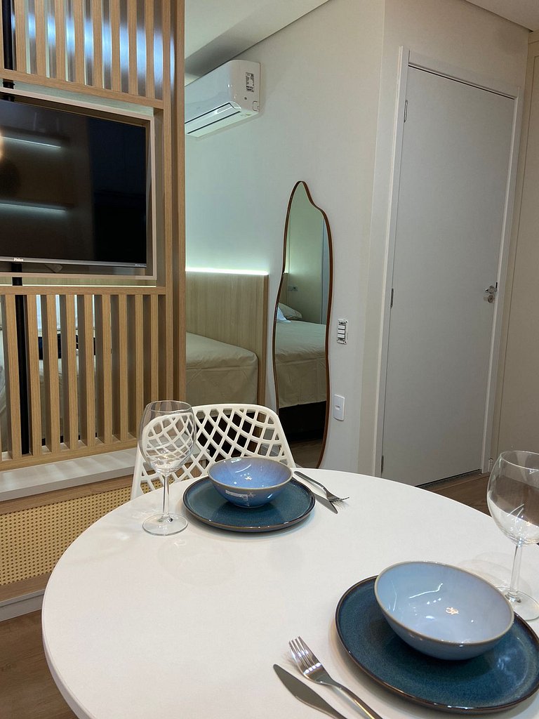 New studio with pool & gym in Butantã