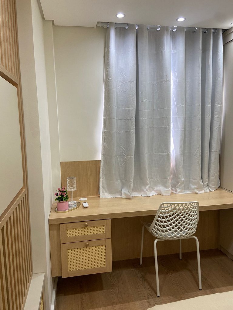 New studio with pool & gym in Butantã